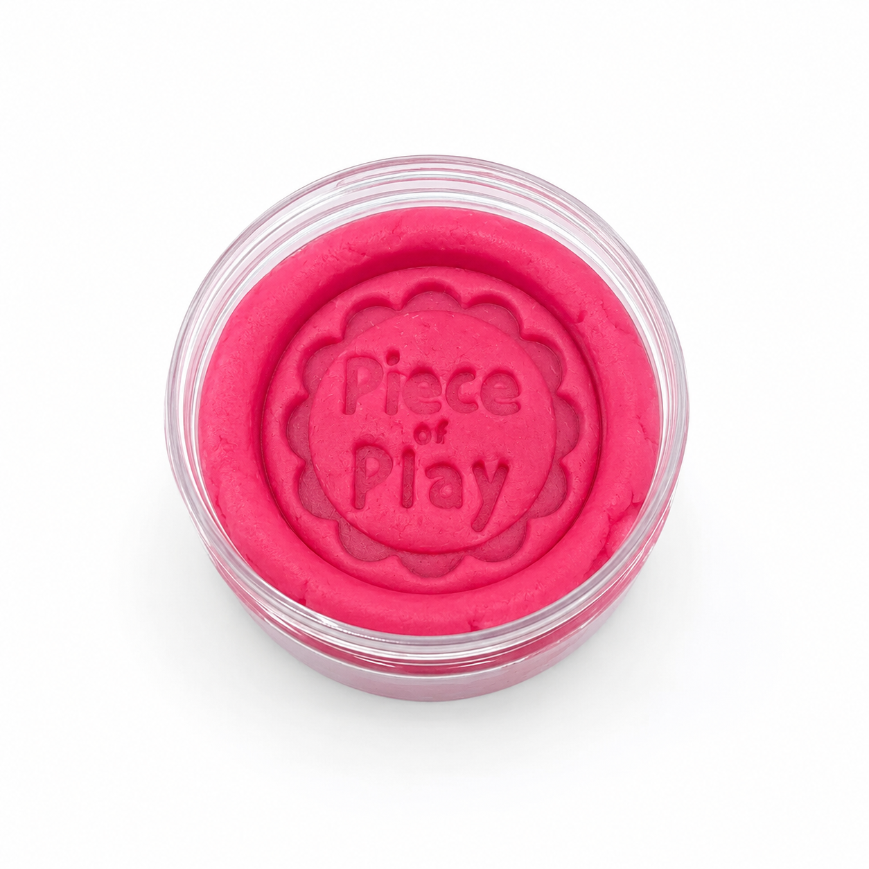 Piece ofm play natuurlijke speelklei roze
