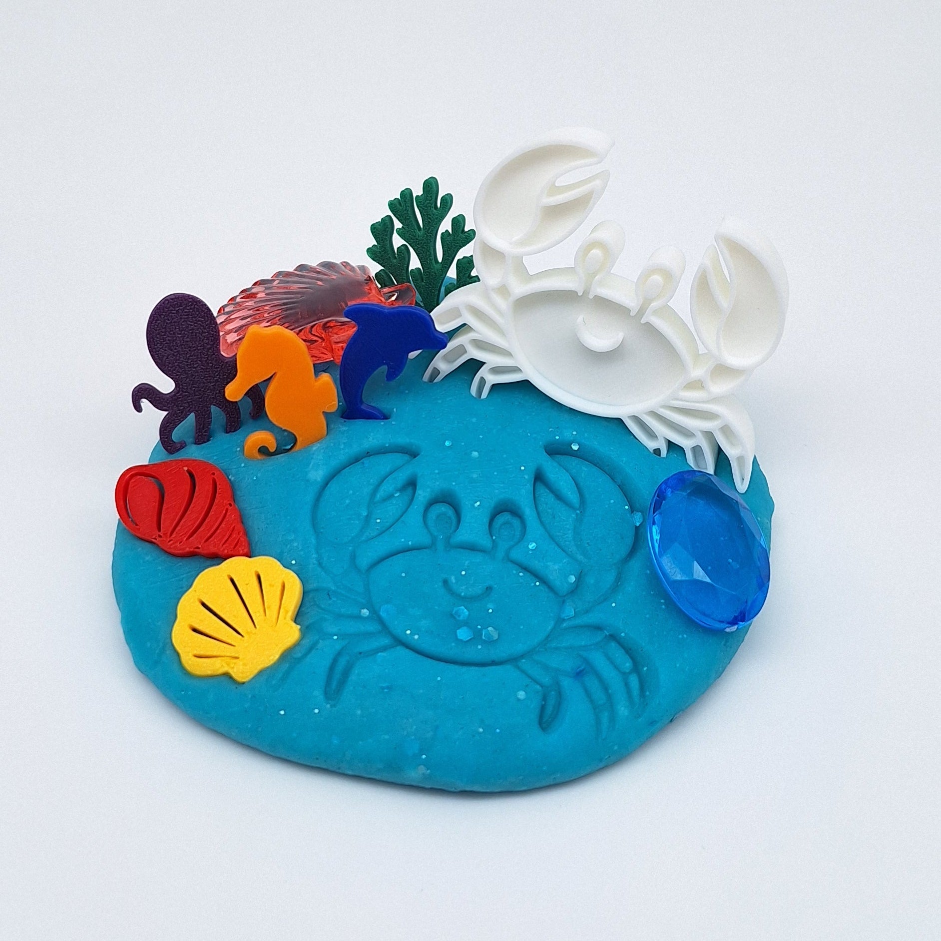 Klei themapot "In de zee"