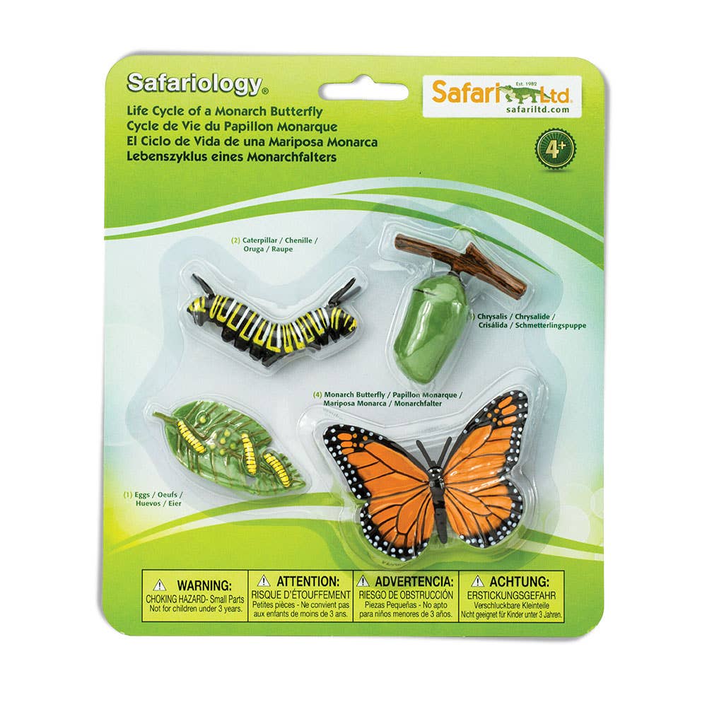 Safari Ltd. - Levenscyclus van een monarchvlinder