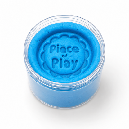 Piece of play natuurlijke speelklei blauw

