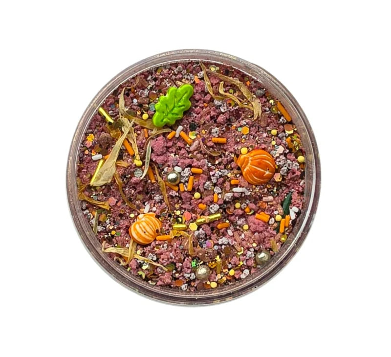 SensoryFizz PumpkinSpice bruispoeder van Sensoryfun voor herfst potion play