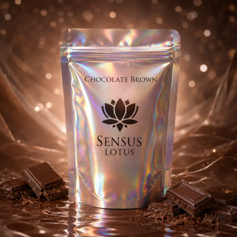 Sensus Lotus Poeder Chocolate Brown kleurpoeder voor chocoladebruin sensorisch waterspel