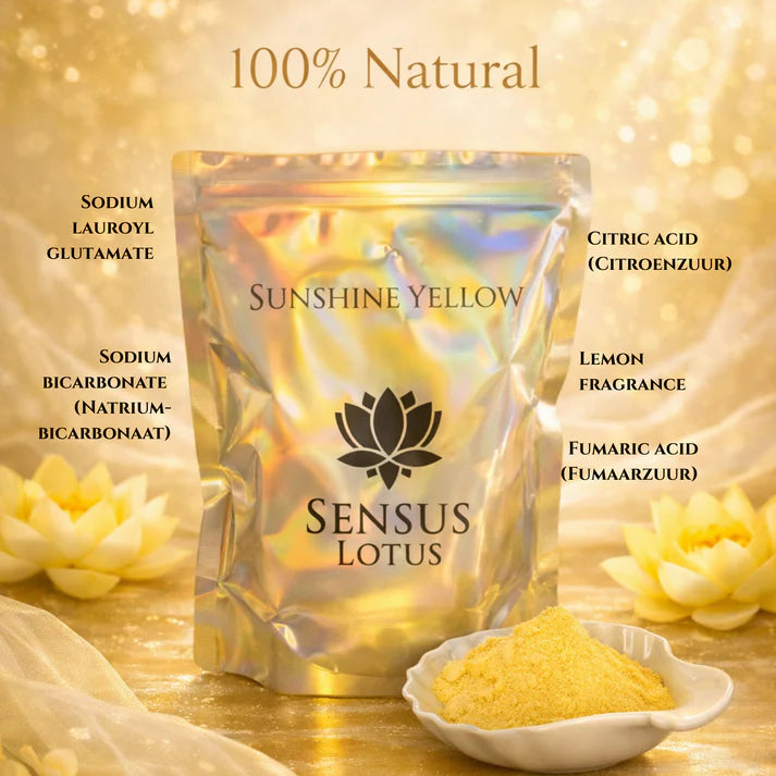 Sensus Lotus poeder Sunshine yellow 60 gram