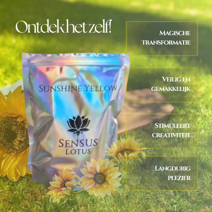 Sensus Lotus poeder Sunshine yellow 60 gram