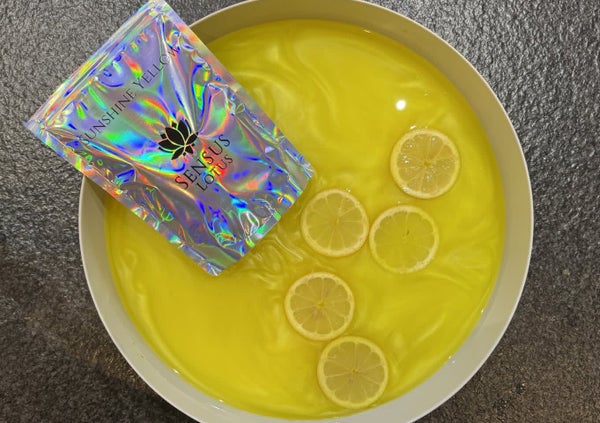Sensus Lotus poeder Sunshine yellow 60 gram