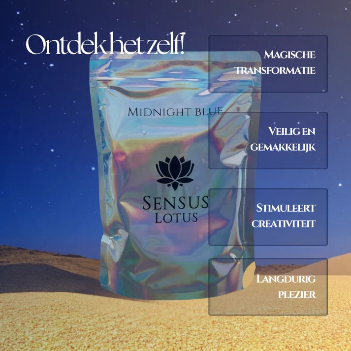 Sensus Lotus poeder Midnight blue 60 gram