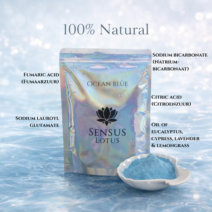 Sensus Lotus poeder Oceaanblauw 60 gram