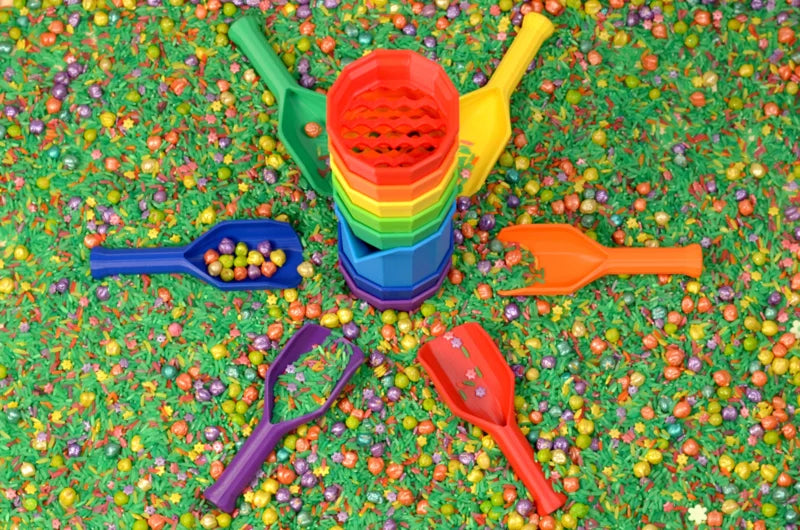 Regenboog schepjes set 6 st van X-Creator