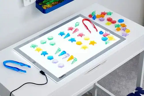 Tickit doorschijnende kleurenschelpen