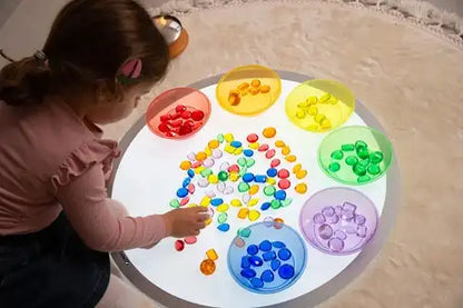 Tickit Doorschijnende Kleurjuwelen – Sensorisch speelgoed voor kinderen