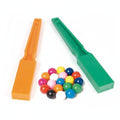 Shaw 2 magnetische staven met 20 magnetische knikkers (kleur assorti)