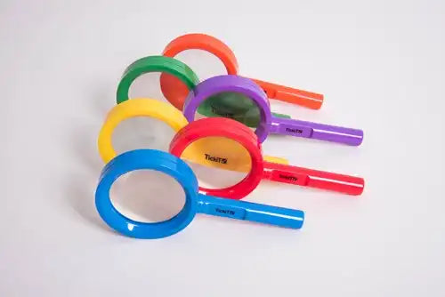 Tickit regenboog vergrootglas (1 stuks assorti geleverd)